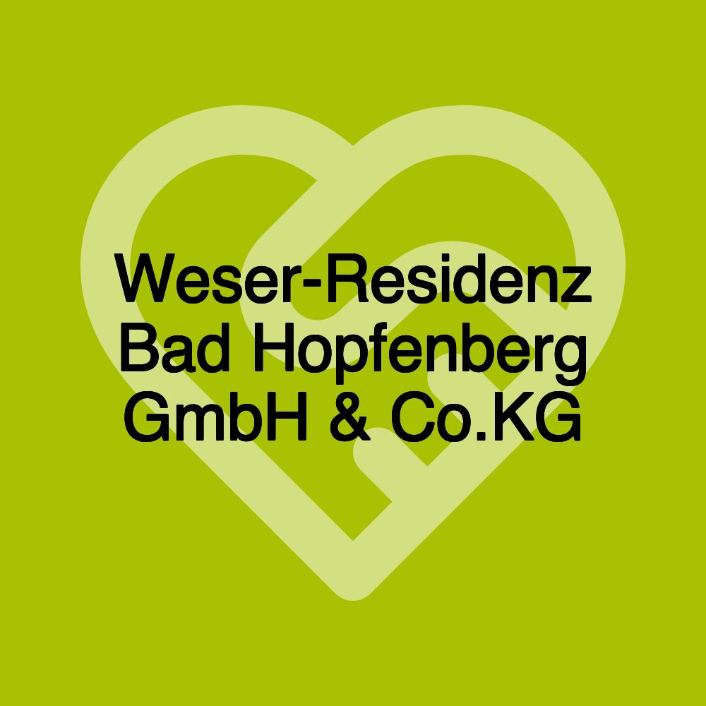 Weser-Residenz Bad Hopfenberg GmbH & Co.KG