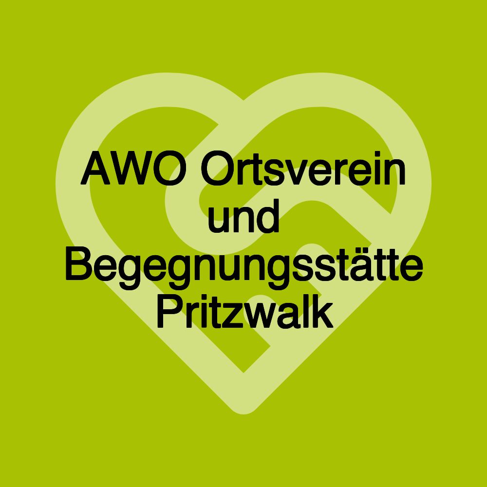 AWO Ortsverein und Begegnungsstätte Pritzwalk