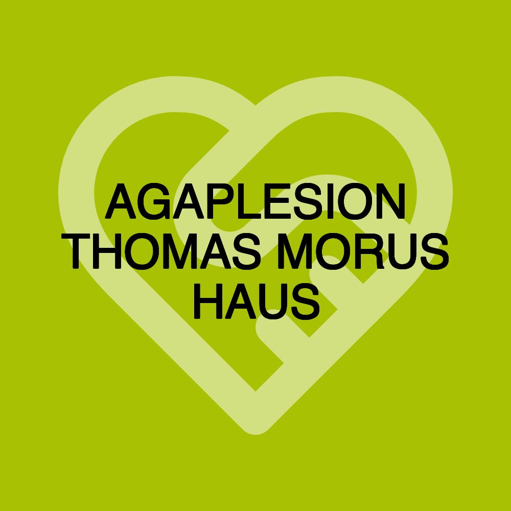 AGAPLESION THOMAS MORUS HAUS