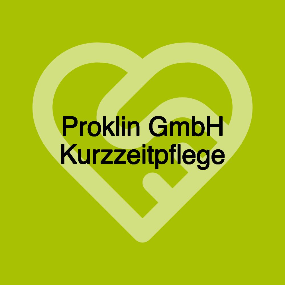 Proklin GmbH Kurzzeitpflege