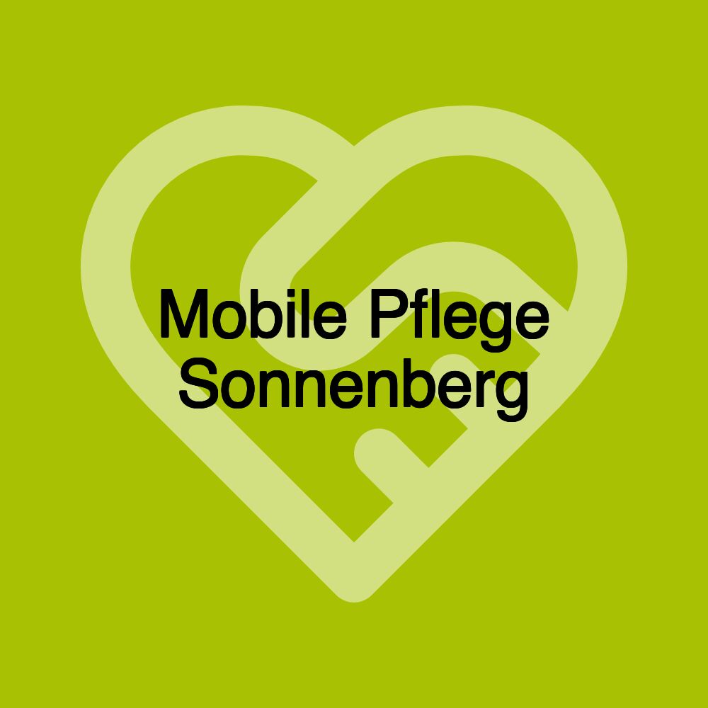 Mobile Pflege Sonnenberg