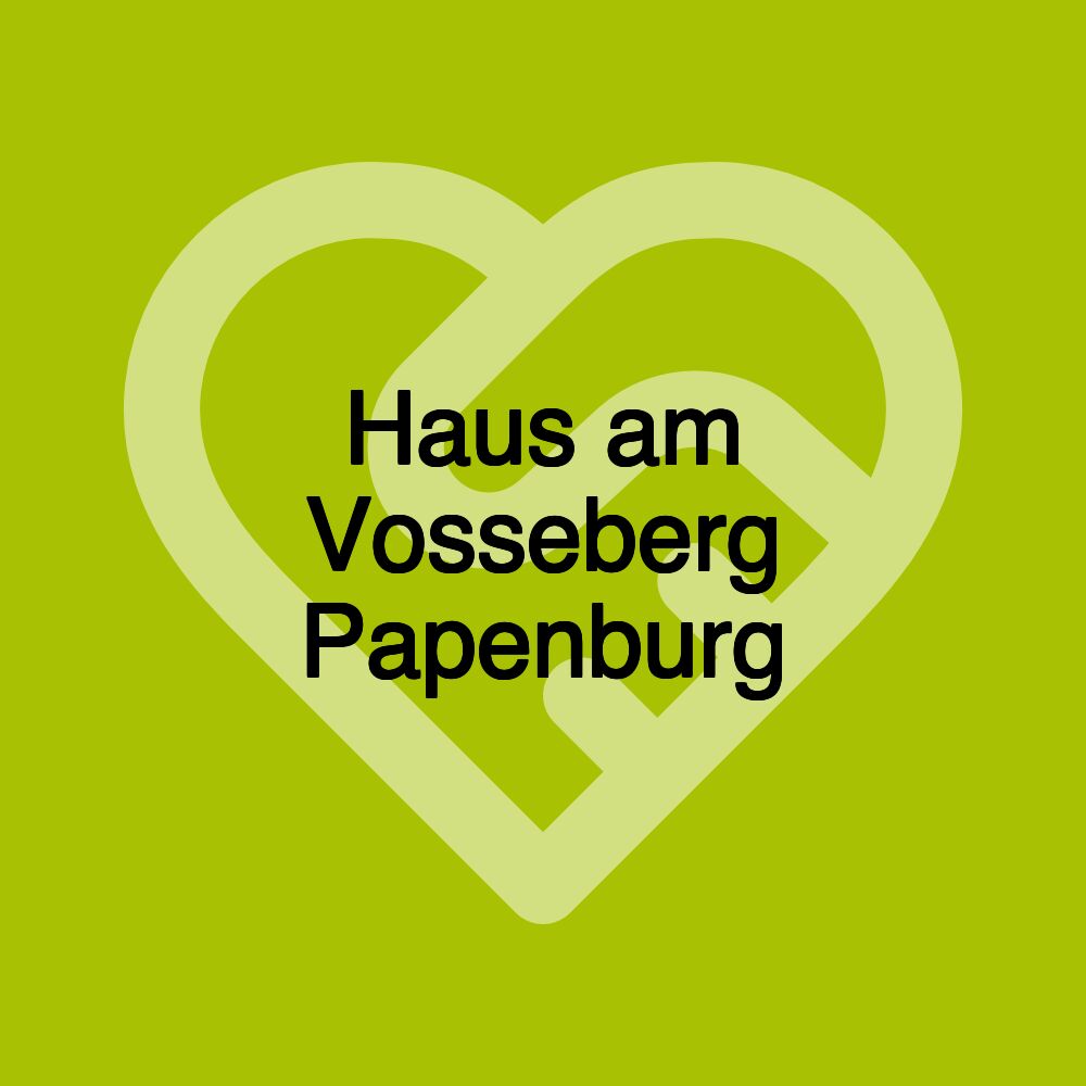 Haus am Vosseberg Papenburg