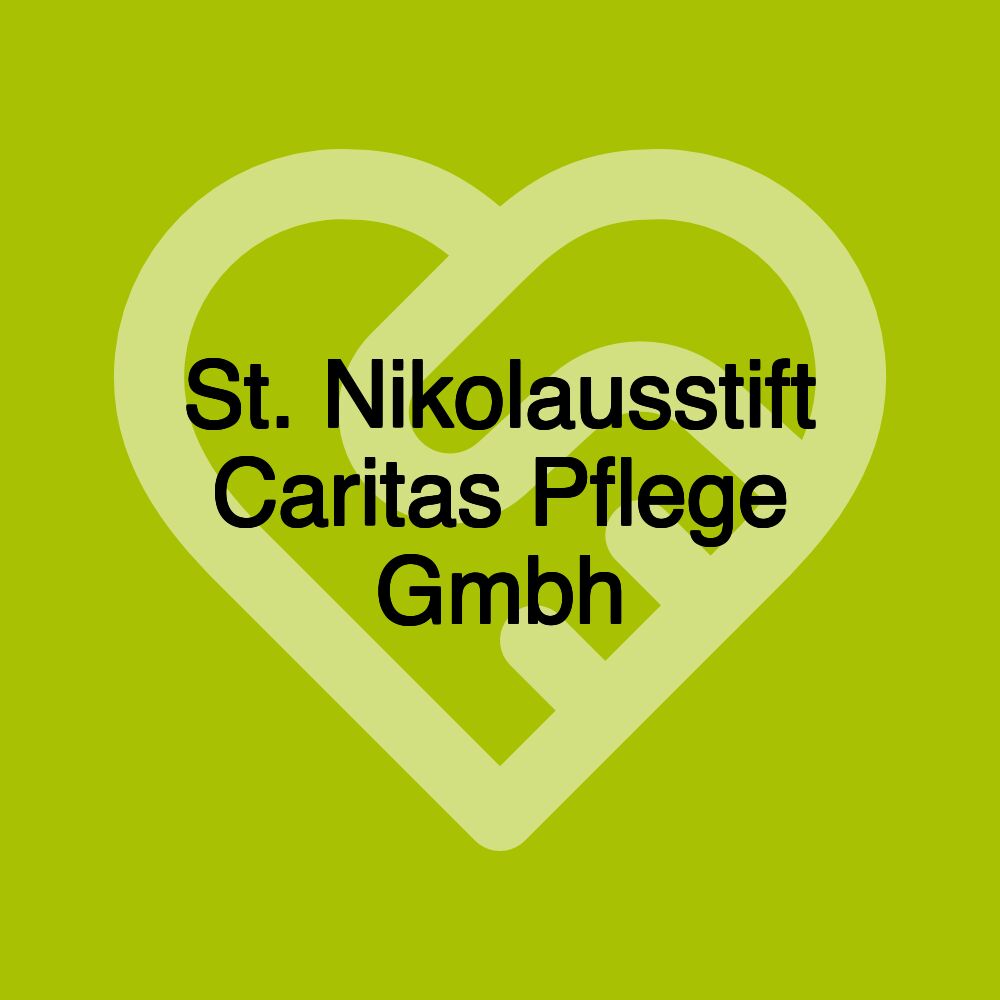 St. Nikolausstift Caritas Pflege Gmbh