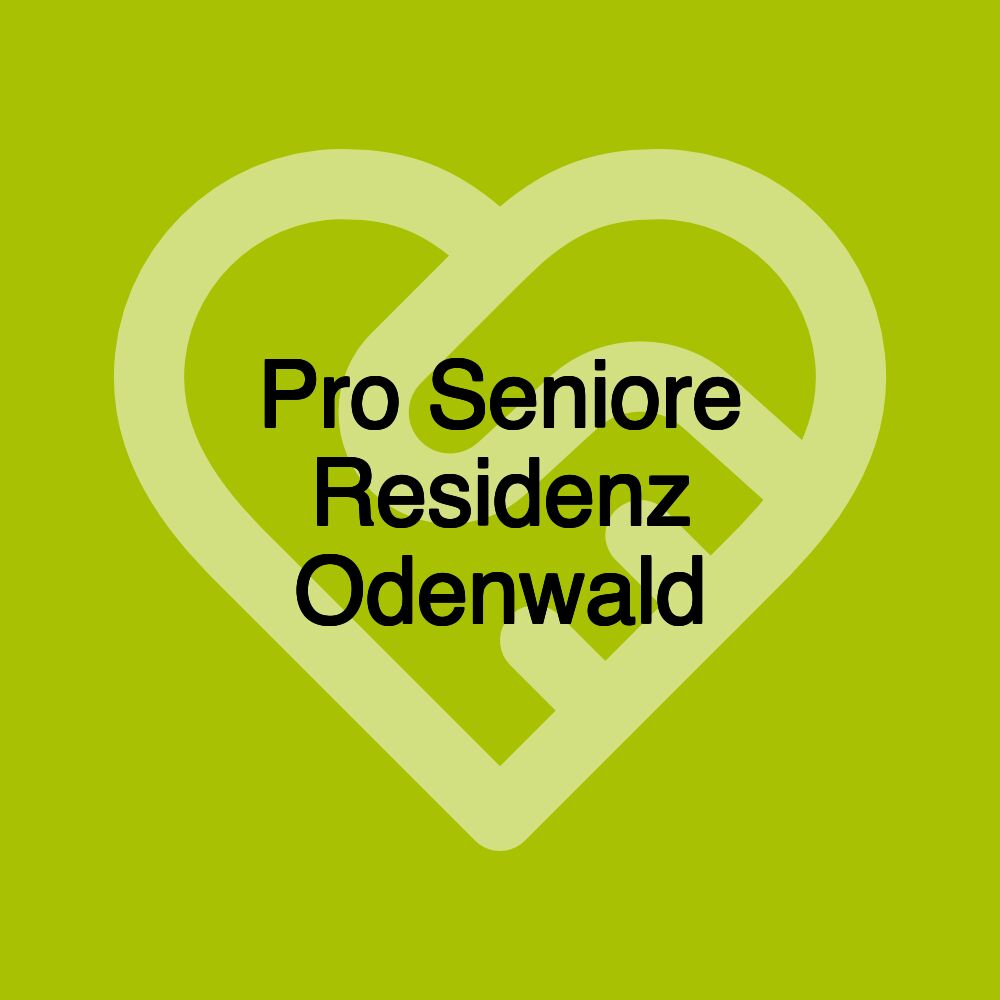 Pro Seniore Residenz Odenwald