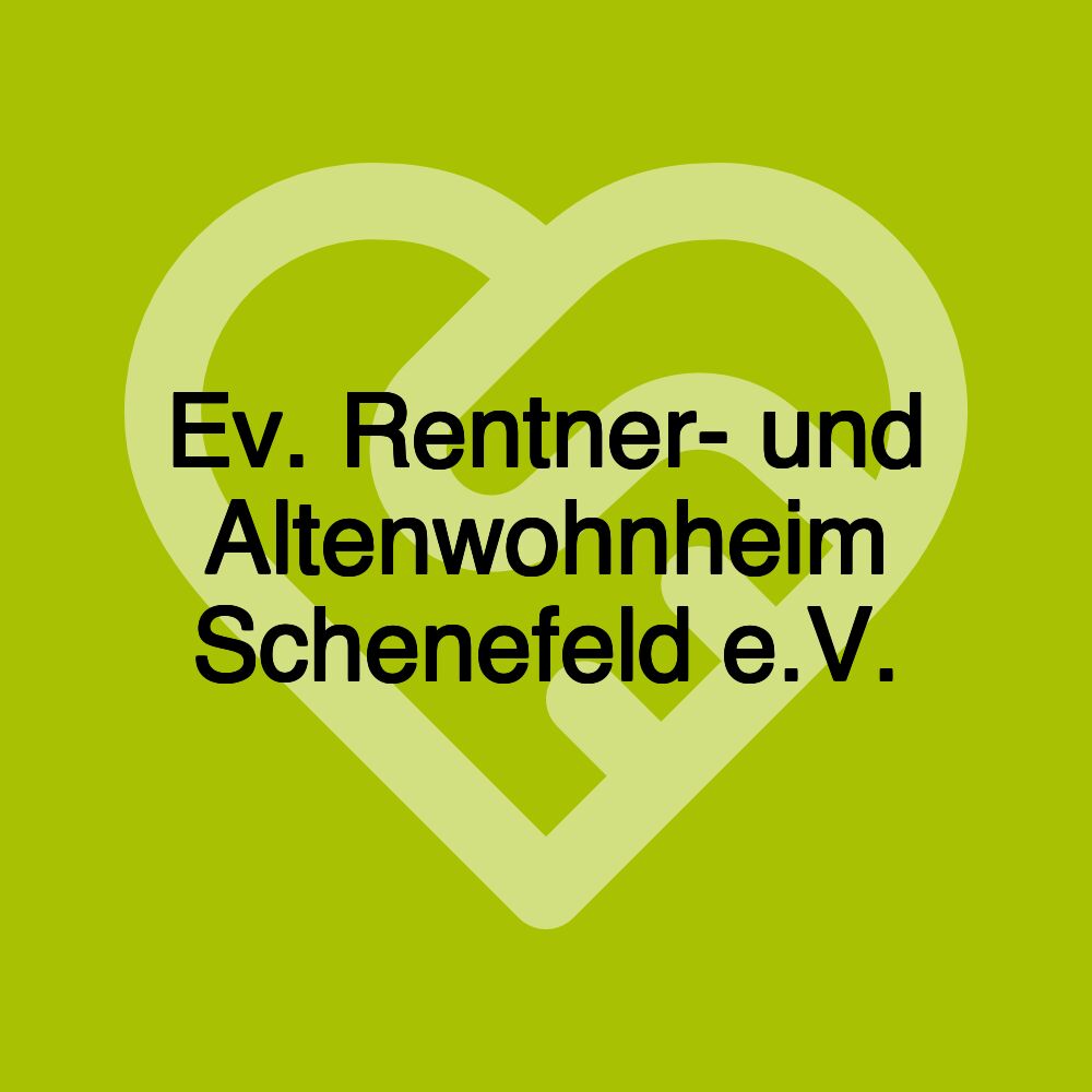 Ev. Rentner- und Altenwohnheim Schenefeld e.V.