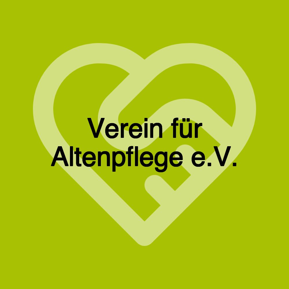 Verein für Altenpflege e.V.