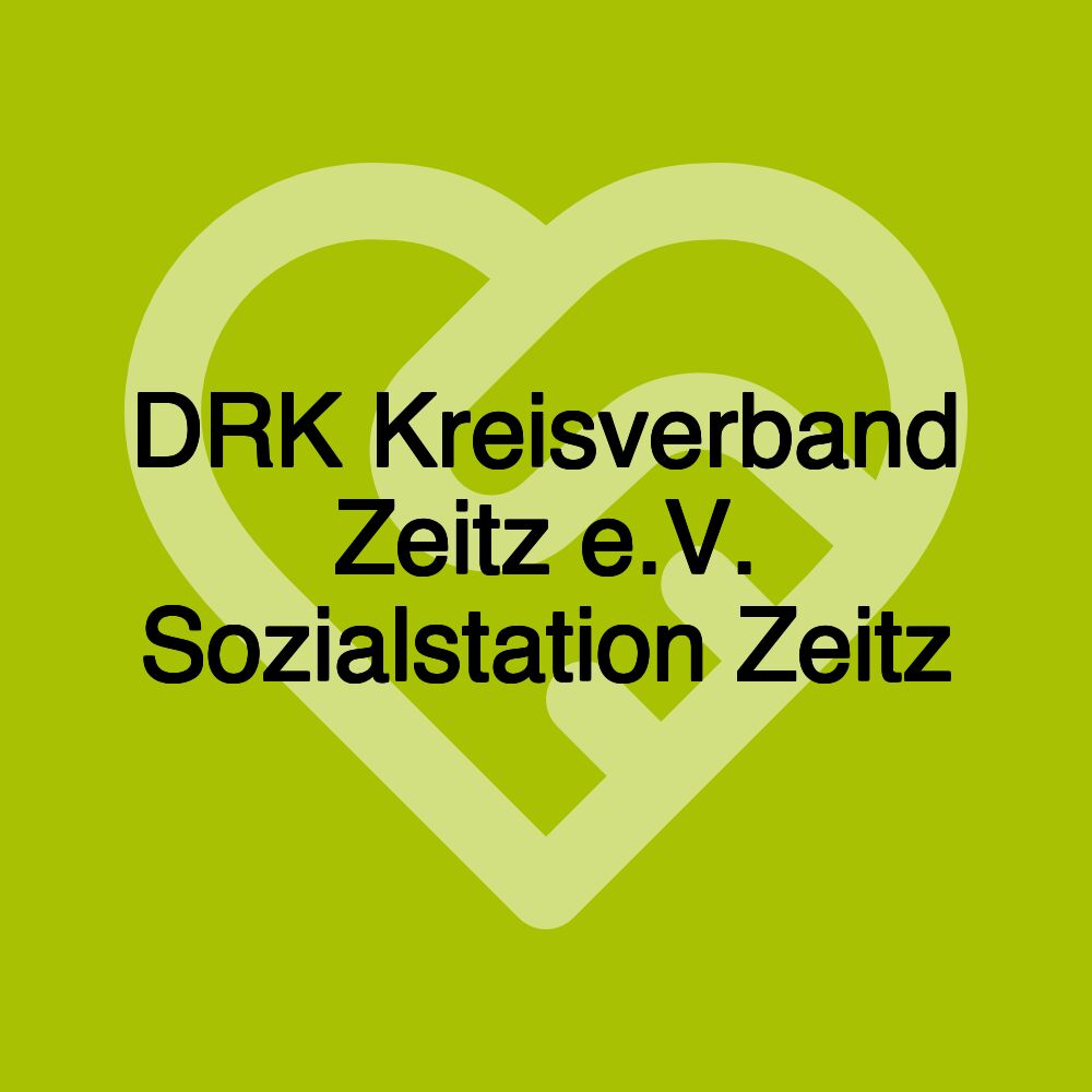 DRK Kreisverband Zeitz e.V. Sozialstation Zeitz