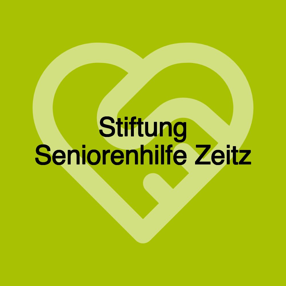 Stiftung Seniorenhilfe Zeitz