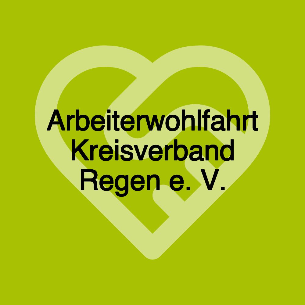 Arbeiterwohlfahrt Kreisverband Regen e. V.