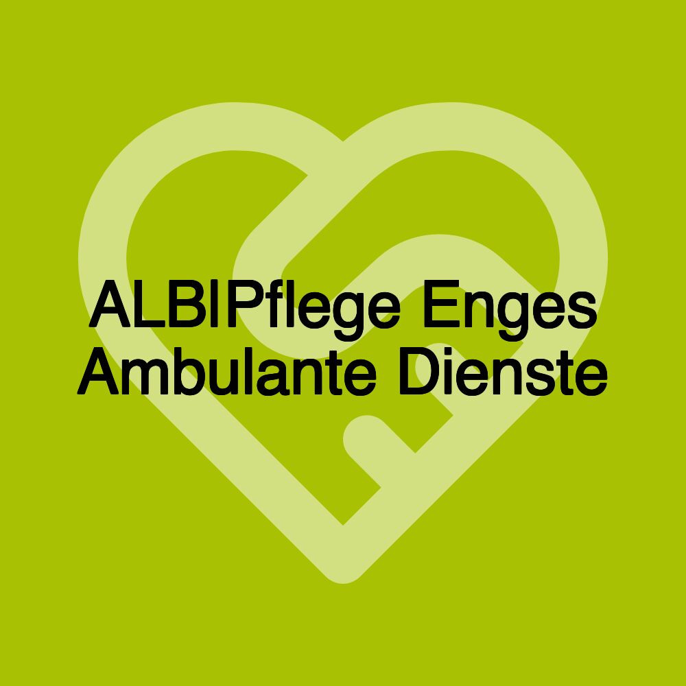 ALB|Pflege Enges Ambulante Dienste