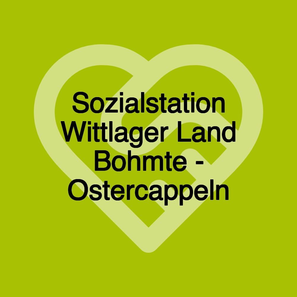 Sozialstation Wittlager Land Bohmte - Ostercappeln