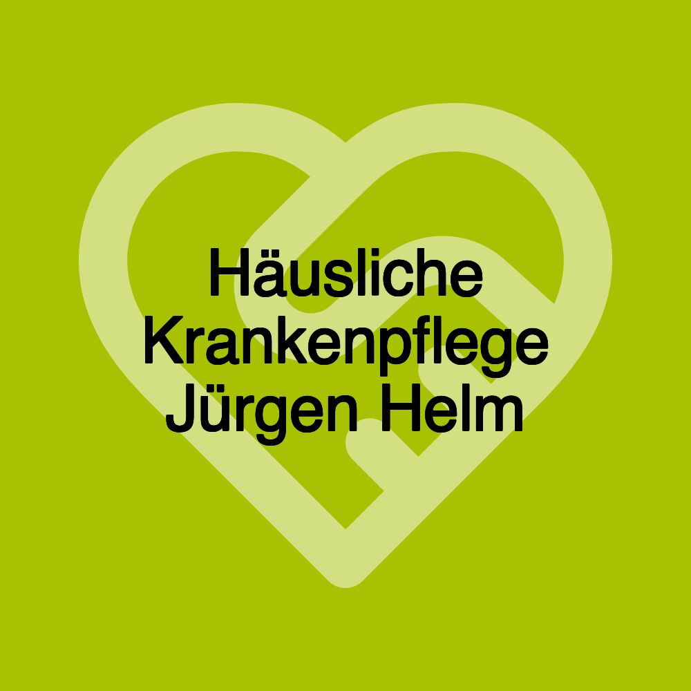 Häusliche Krankenpflege Jürgen Helm