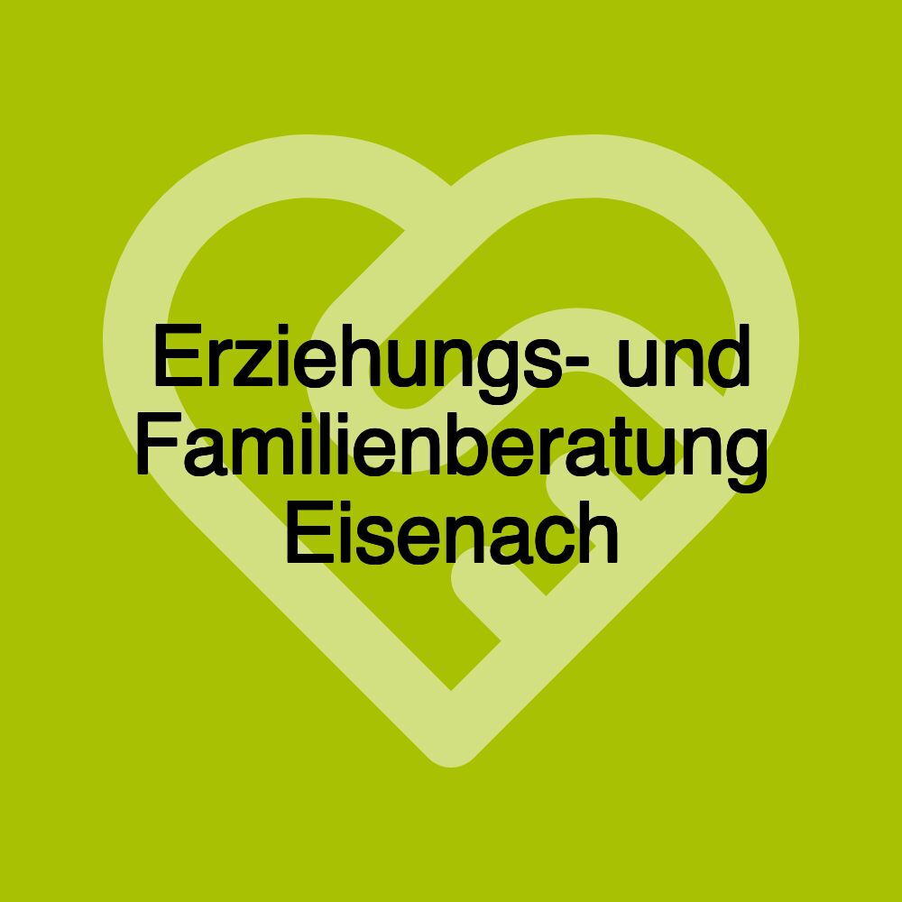 Erziehungs- und Familienberatung Eisenach