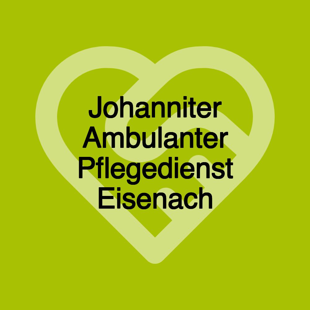 Johanniter Ambulanter Pflegedienst Eisenach