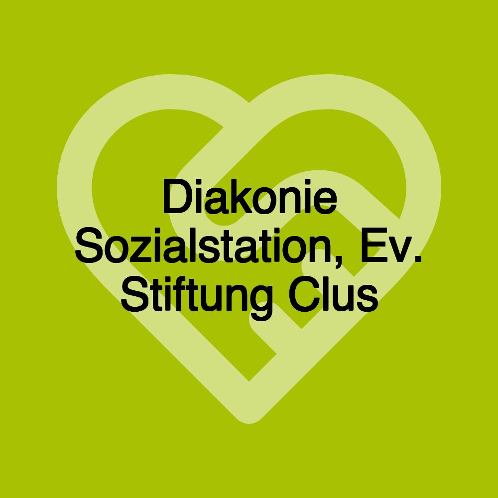 Diakonie Sozialstation, Ev. Stiftung Clus‎