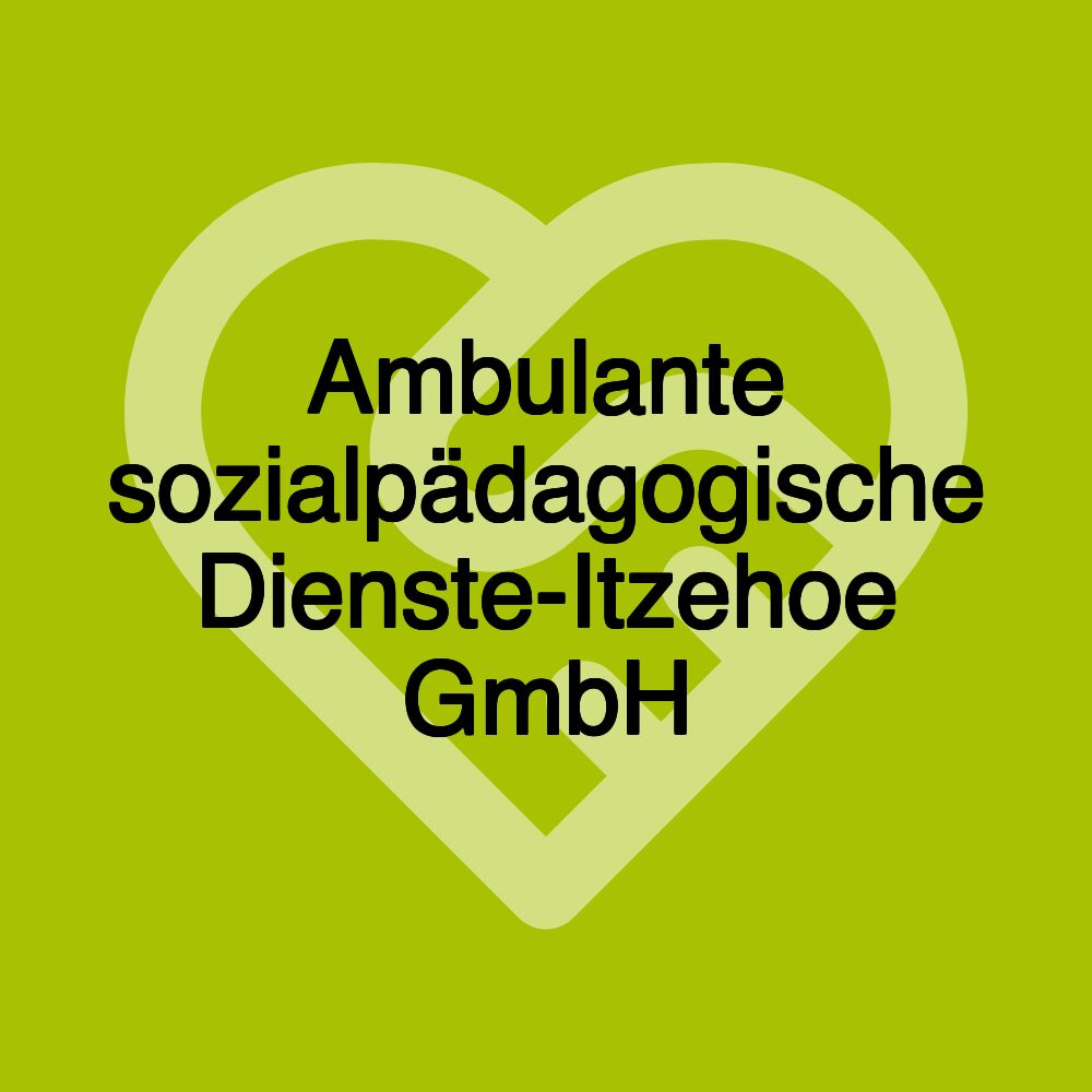 Ambulante sozialpädagogische Dienste-Itzehoe GmbH