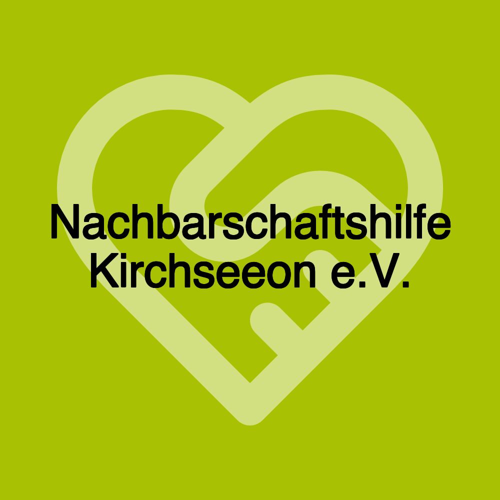 Nachbarschaftshilfe Kirchseeon e.V.