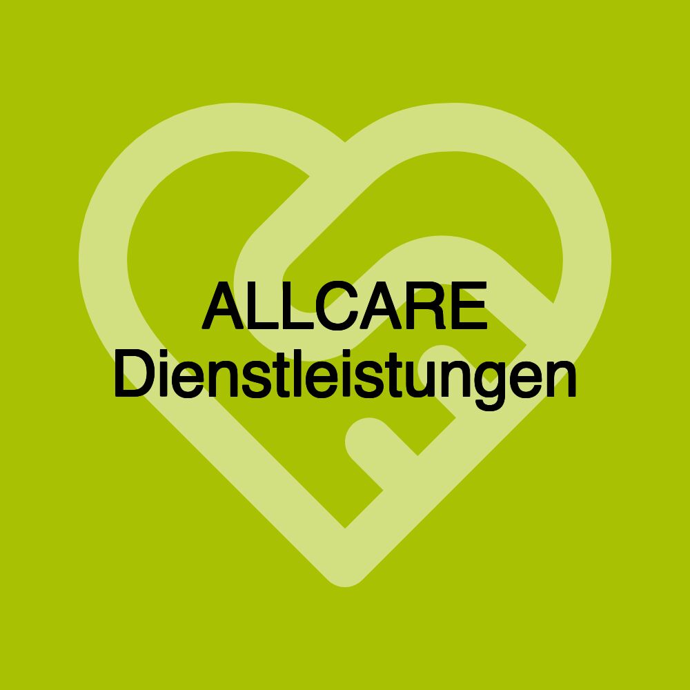 ALLCARE Dienstleistungen