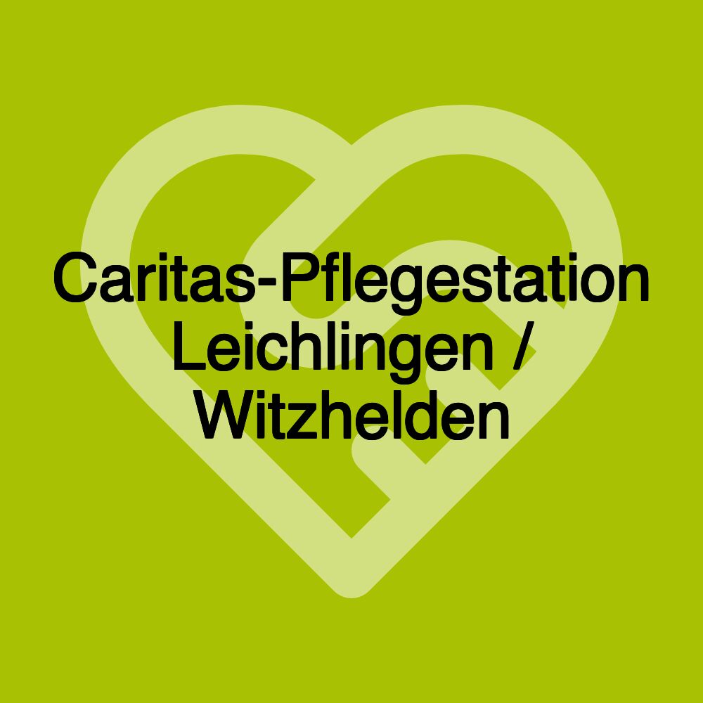 Caritas-Pflegestation Leichlingen / Witzhelden