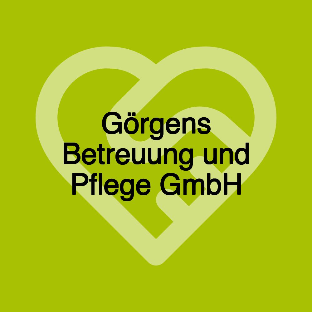 Görgens Betreuung und Pflege GmbH