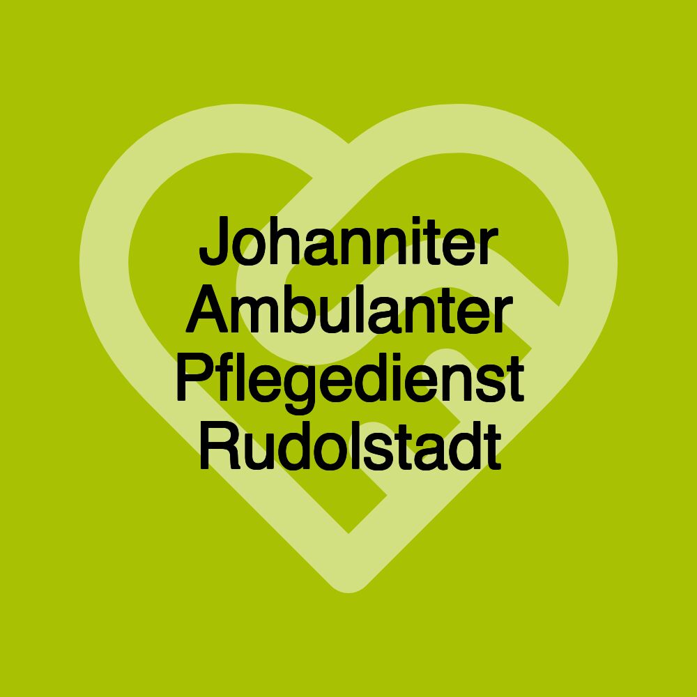 Johanniter Ambulanter Pflegedienst Rudolstadt