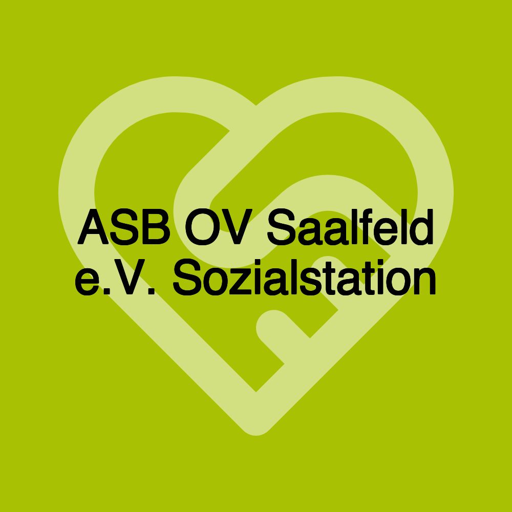 ASB OV Saalfeld e.V. Sozialstation