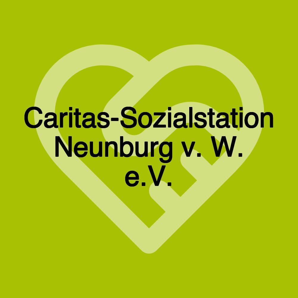 Caritas-Sozialstation Neunburg v. W. e.V.