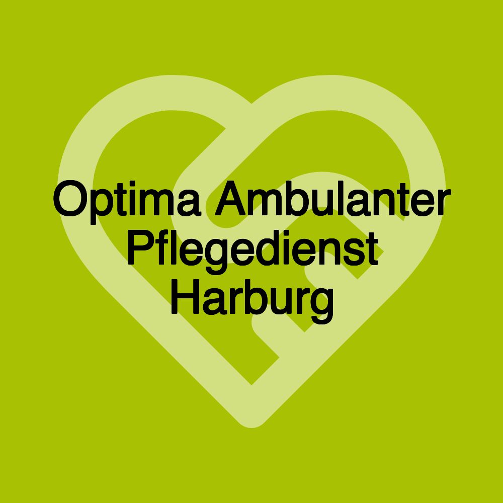 Optima Ambulanter Pflegedienst Harburg