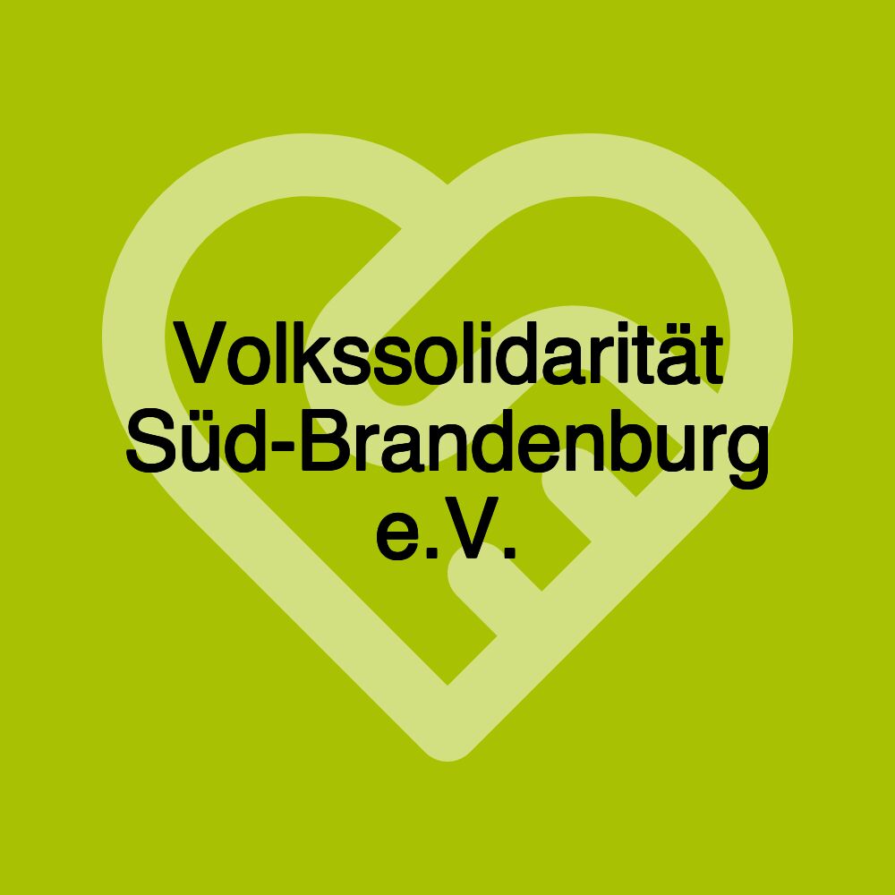 Volkssolidarität Süd-Brandenburg e.V.