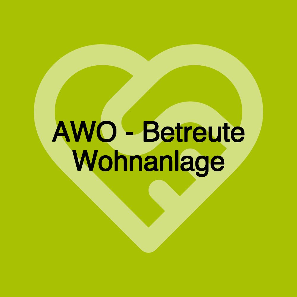 AWO - Betreute Wohnanlage