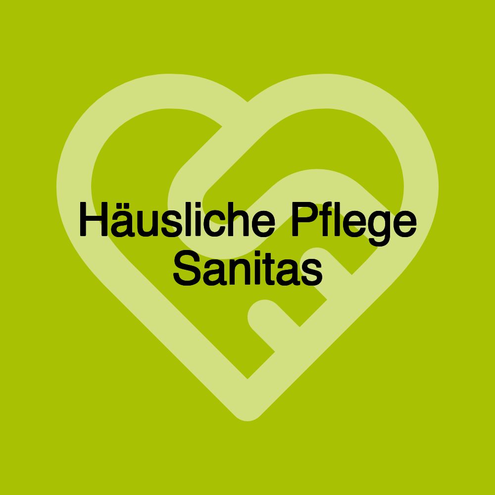 Häusliche Pflege Sanitas