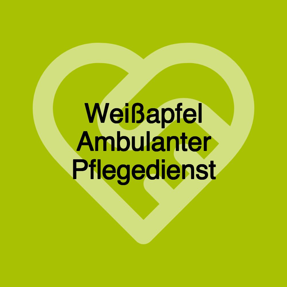 Weißapfel Ambulanter Pflegedienst