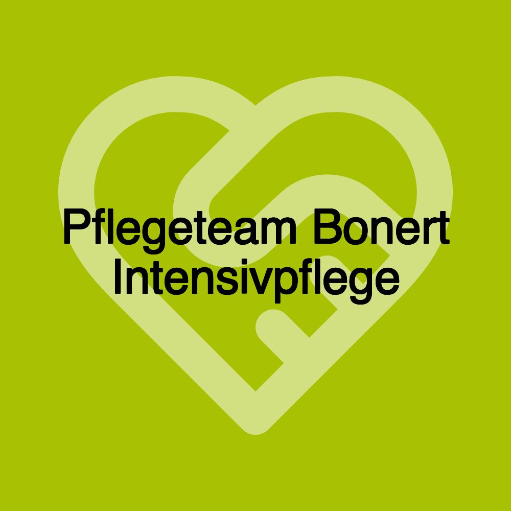 Pflegeteam Bonert Intensivpflege