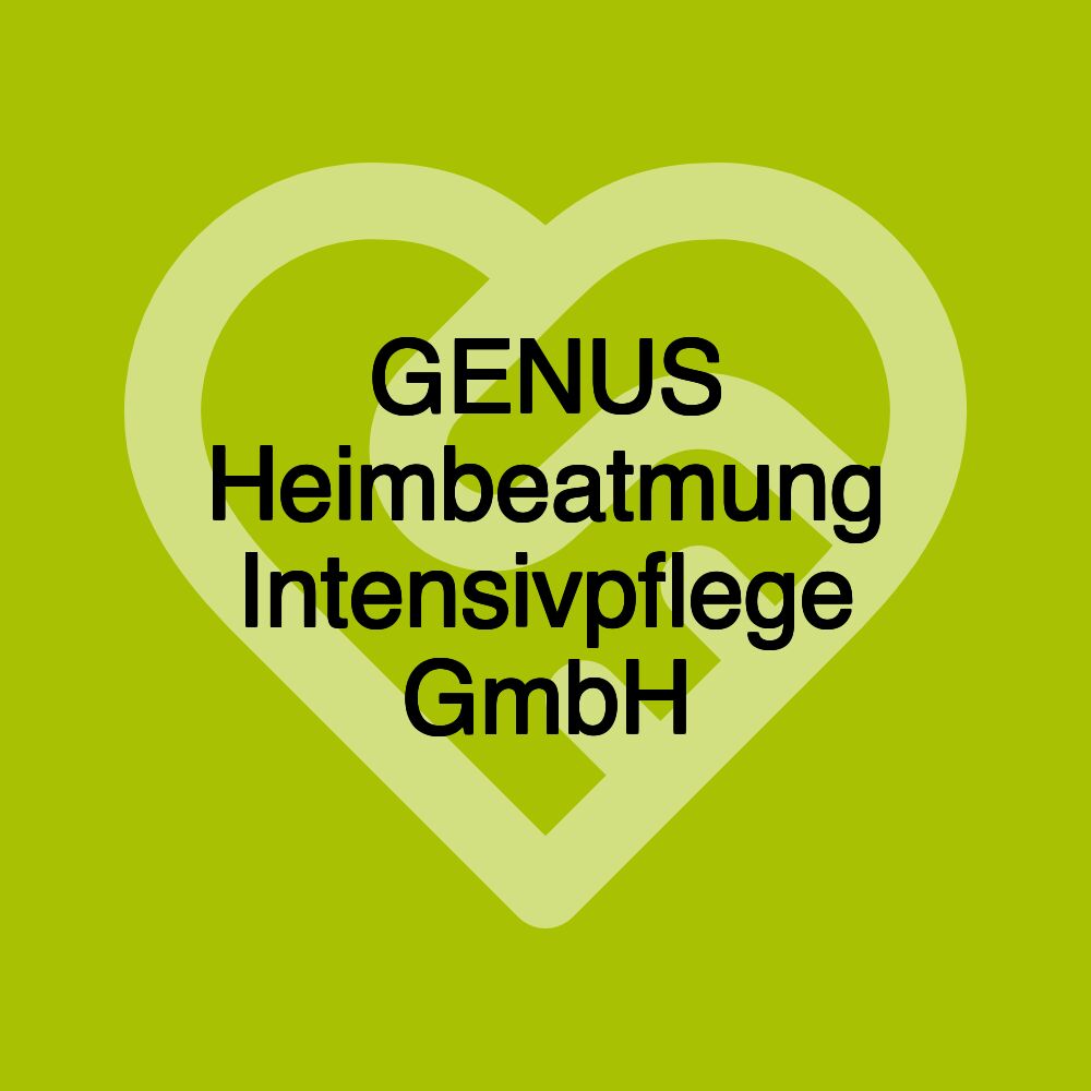 GENUS Heimbeatmung Intensivpflege GmbH