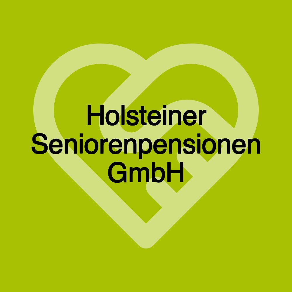 Holsteiner Seniorenpensionen GmbH