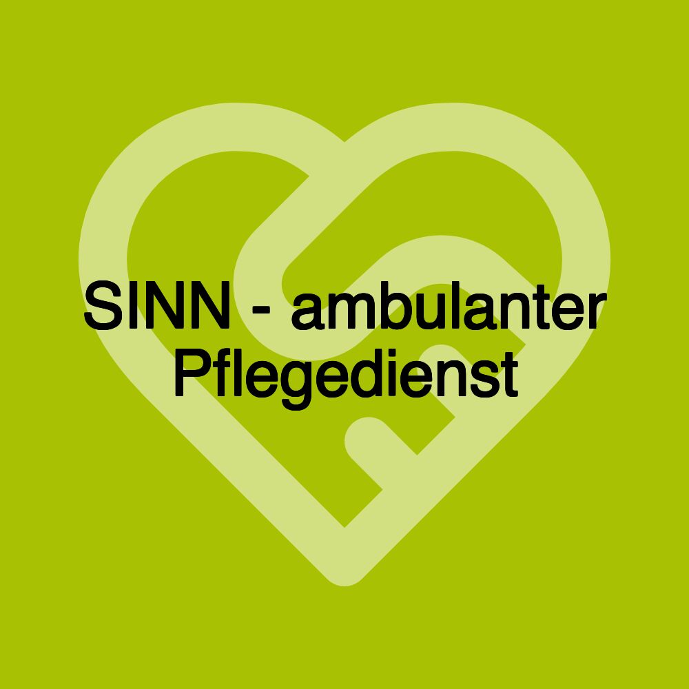 SINN - ambulanter Pflegedienst