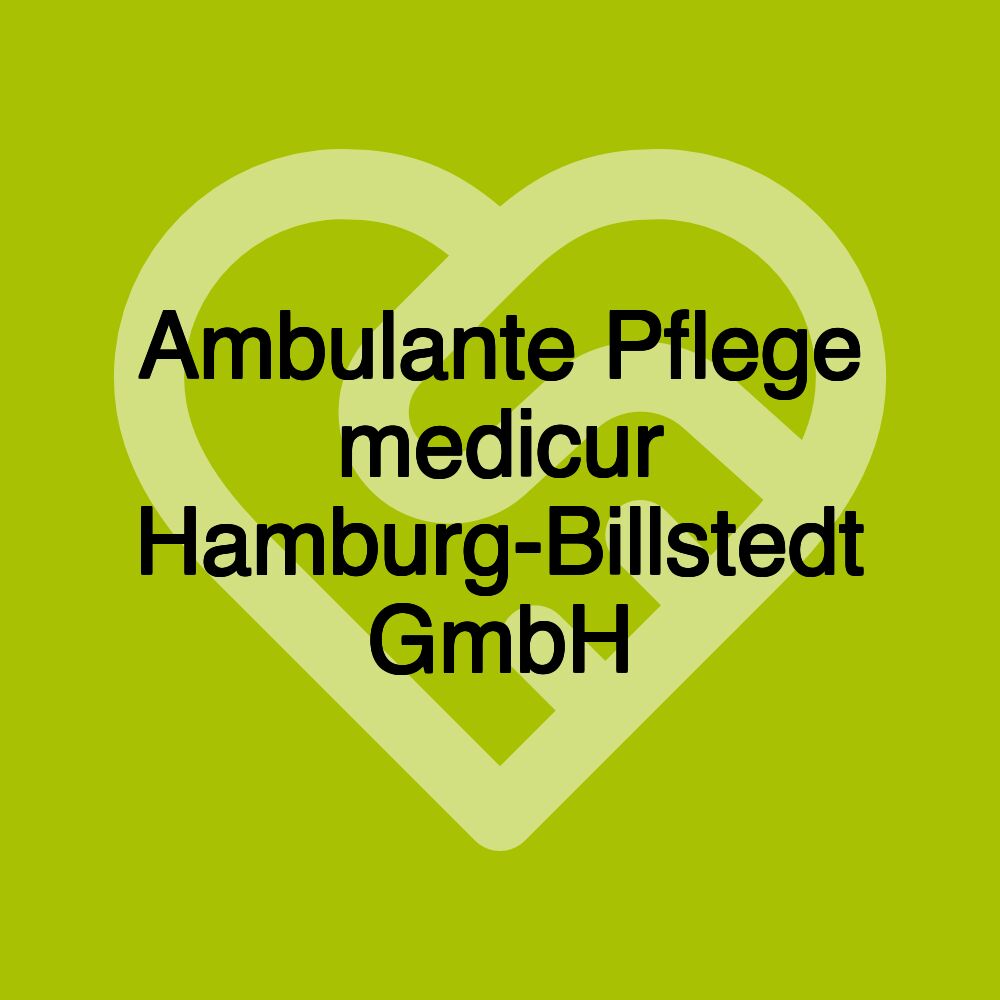 Ambulante Pflege medicur Hamburg-Billstedt GmbH