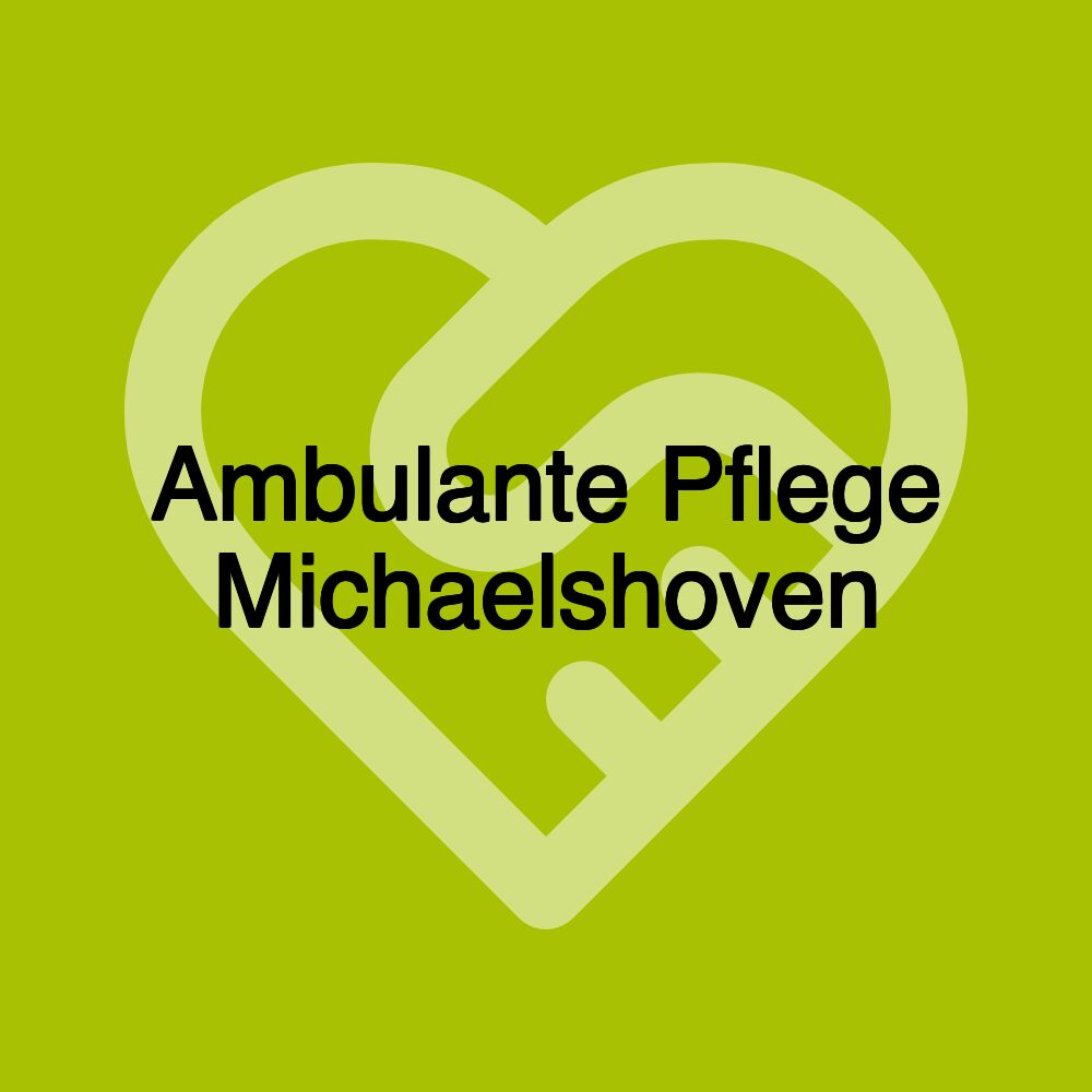 Ambulante Pflege Michaelshoven