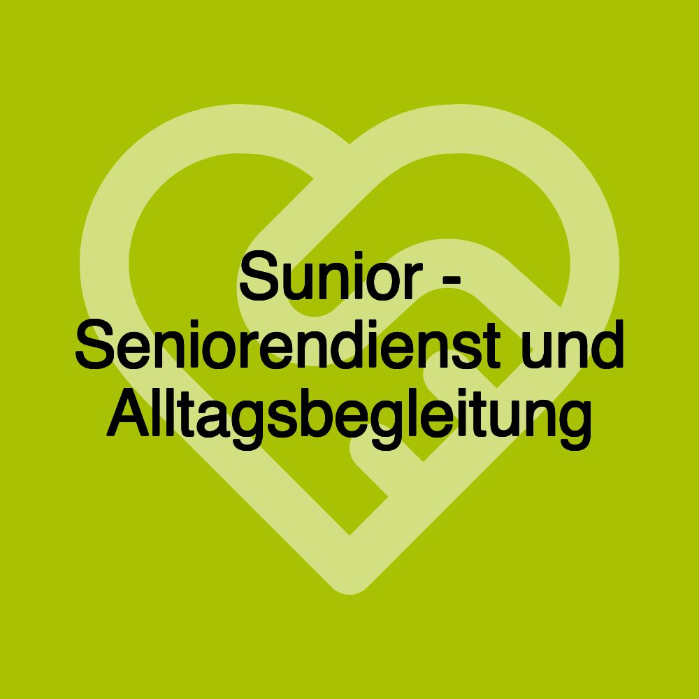 Sunior - Seniorendienst und Alltagsbegleitung