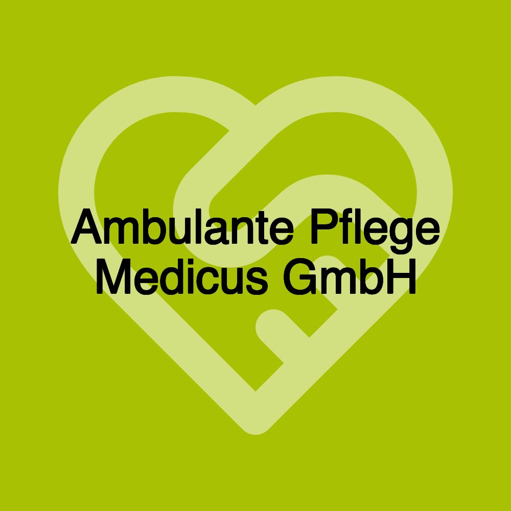 Ambulante Pflege Medicus GmbH