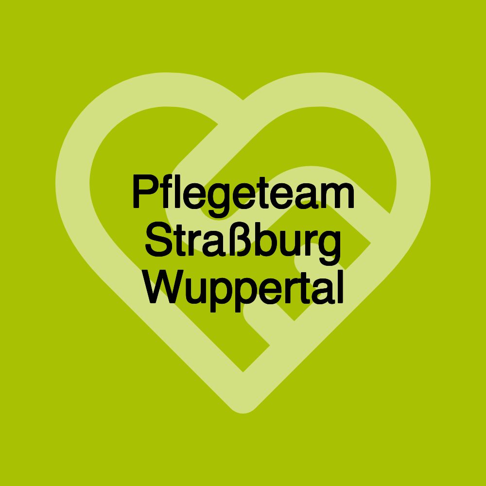 Pflegeteam Straßburg Wuppertal