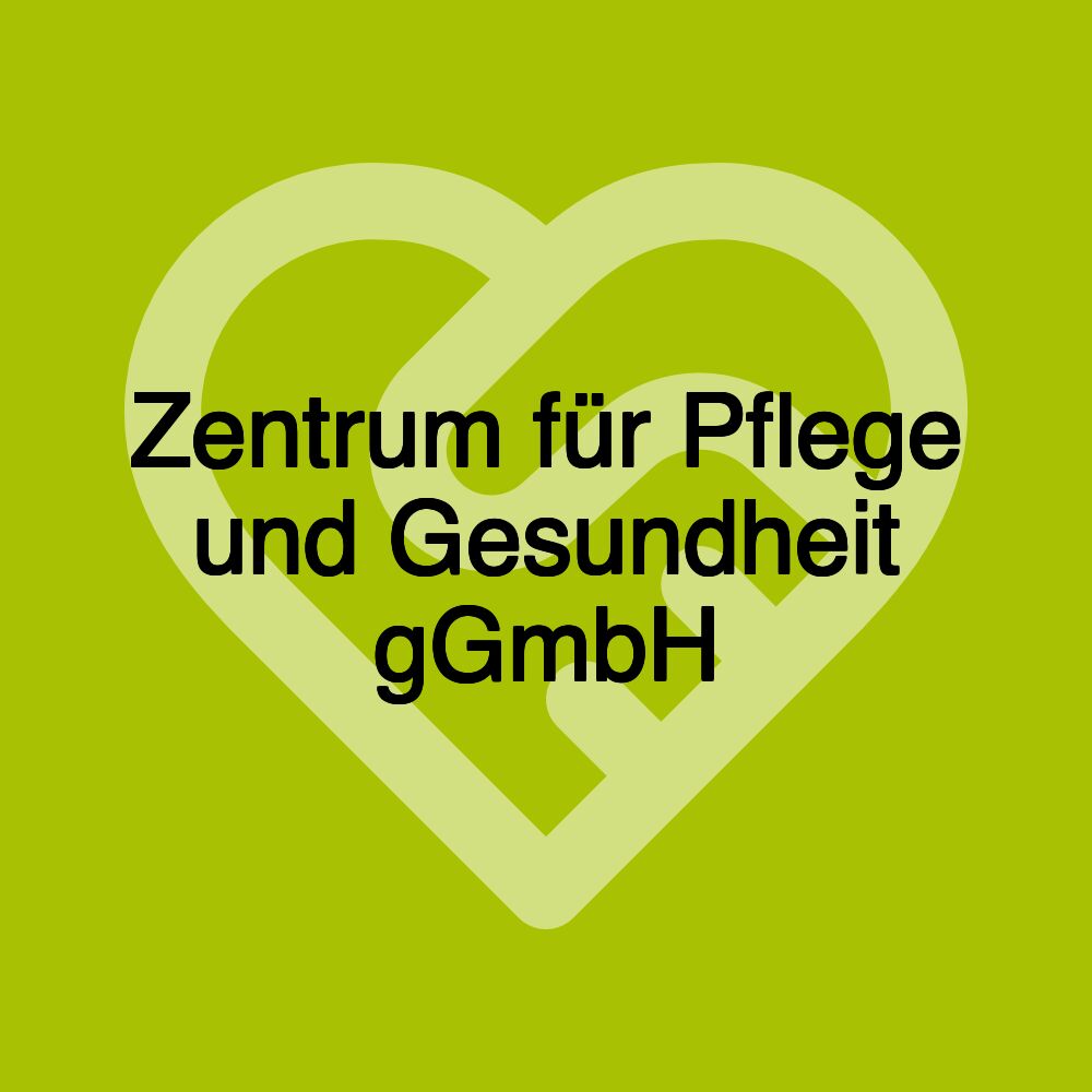 Zentrum für Pflege und Gesundheit gGmbH