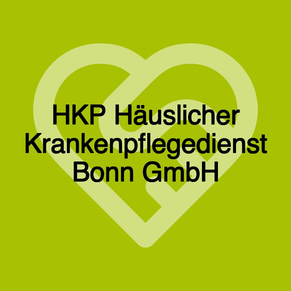 HKP Häuslicher Krankenpflegedienst Bonn GmbH