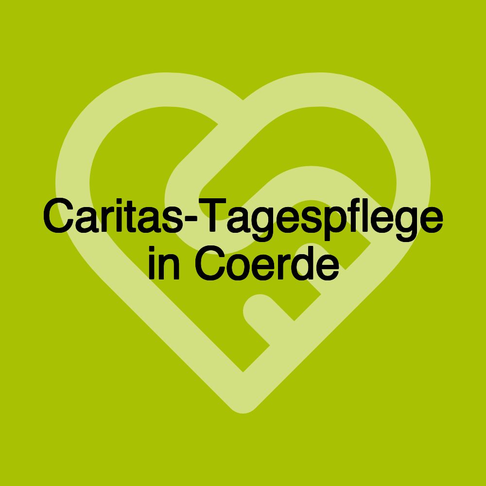 Caritas-Tagespflege in Coerde