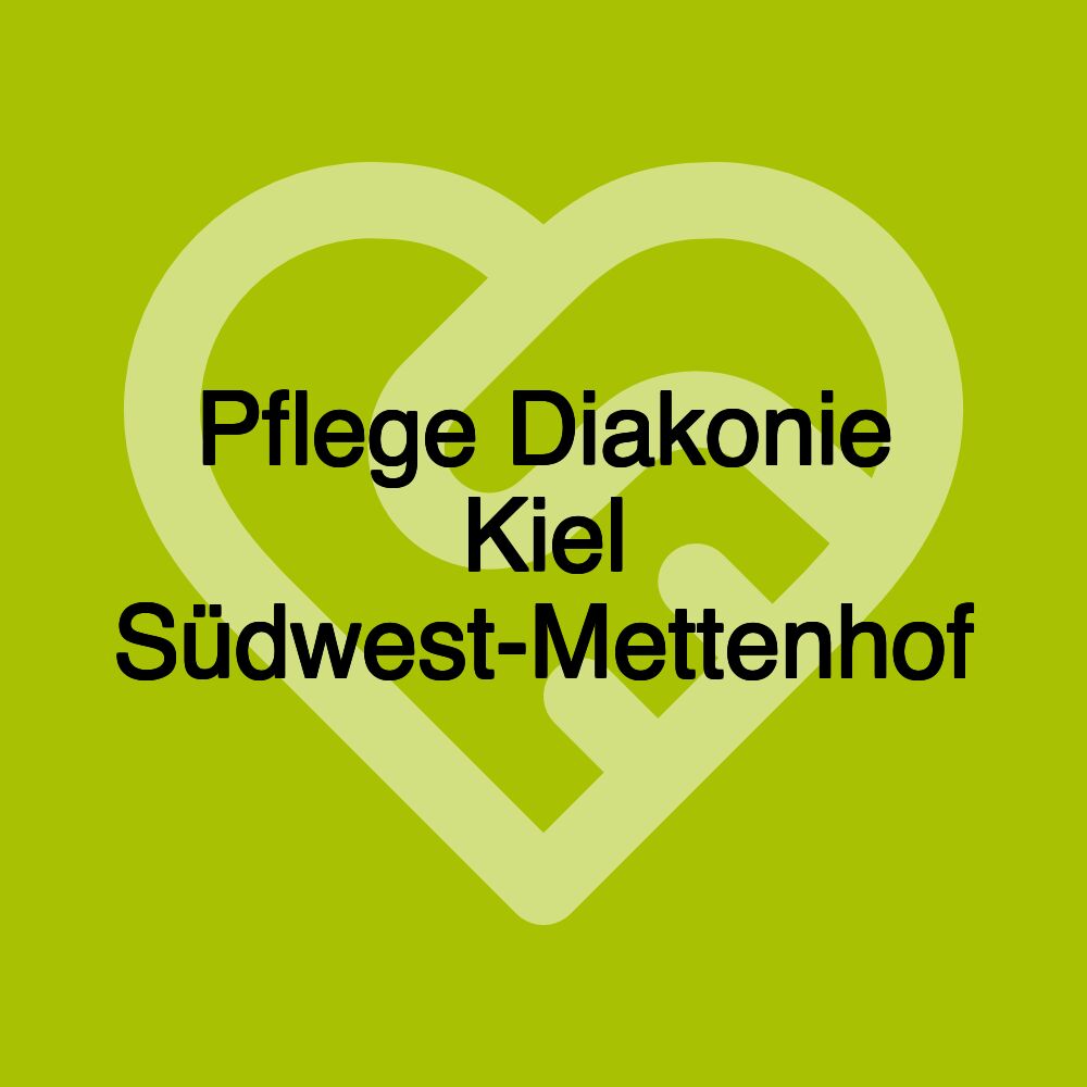 Pflege Diakonie Kiel Südwest-Mettenhof