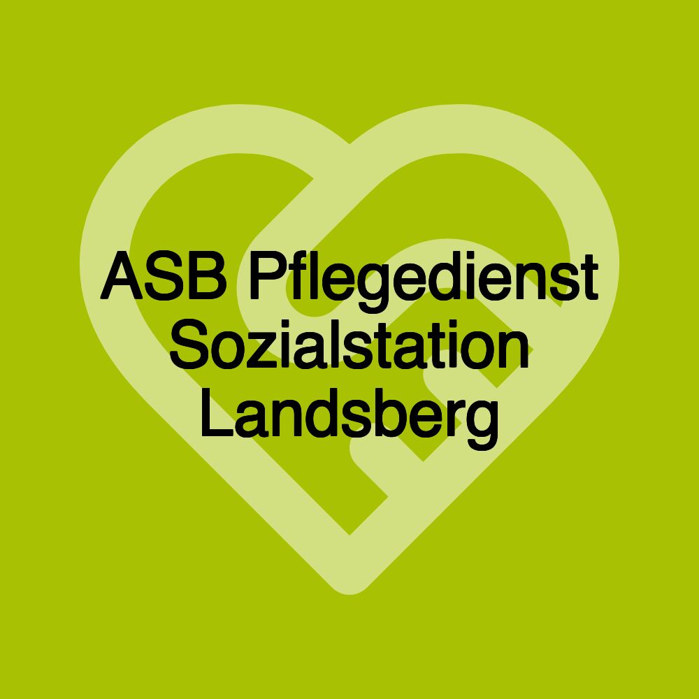 ASB Pflegedienst Sozialstation Landsberg