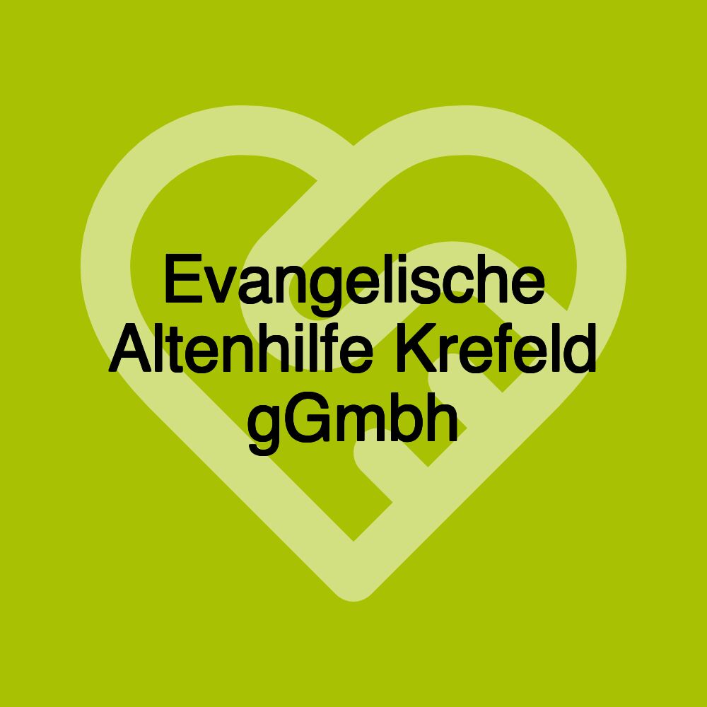 Evangelische Altenhilfe Krefeld gGmbh