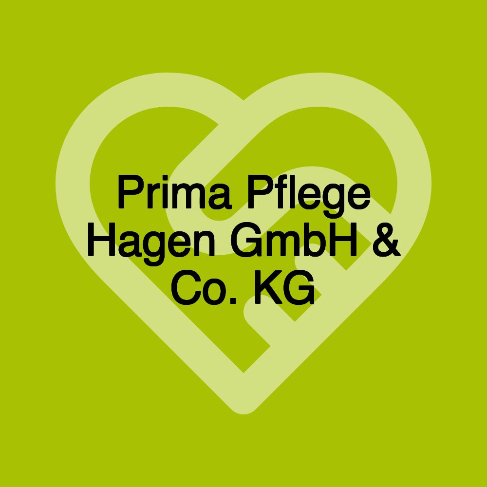 Prima Pflege Hagen GmbH & Co. KG