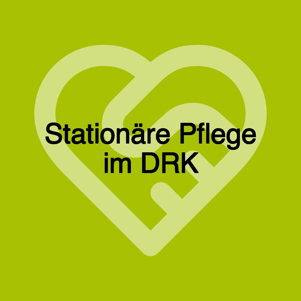 Stationäre Pflege im DRK