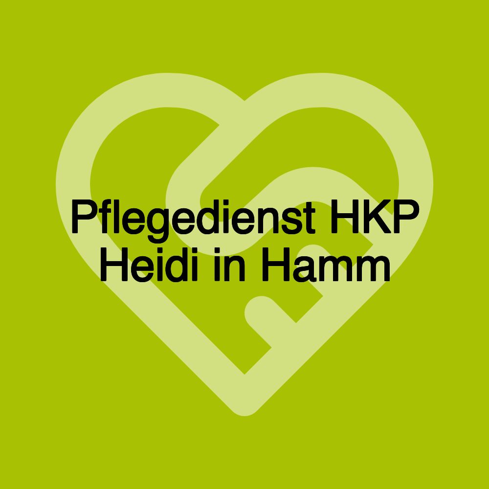 Pflegedienst HKP Heidi in Hamm